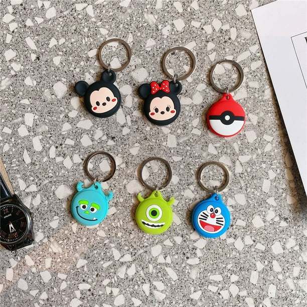 Wathet Blue Silicone Airtag Keychain Cartoon Waterproof AirTags Case with Anti-Lost Key Ring Airtag Wallet for Children,Airtag Accessories Safety Air Tag Keyring Holder Cases Cover Wathet Blue Silicone Airtag Keychain Cartoon Waterproof AirTags Case with Anti-Lost Key Ring Airtag Wallet for Children,Airtag Accessories Safety Air Tag Keyring Holder Cases Cover